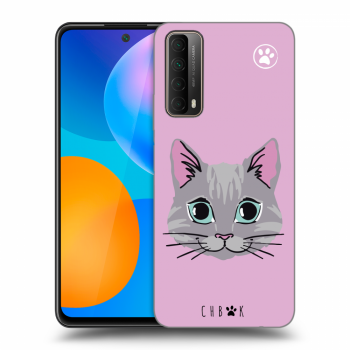 Picasee silikonový průhledný obal pro Huawei P Smart 2021 - Chybí mi kočky - Růžová