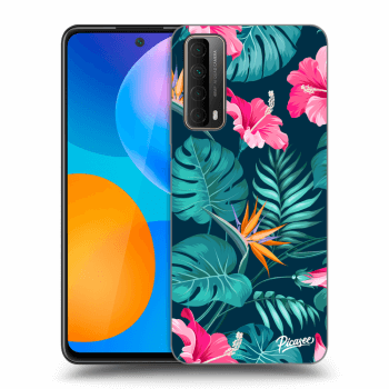 Obal pro Huawei P Smart 2021 - Pink Monstera