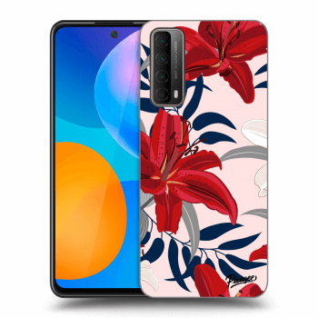 Obal pro Huawei P Smart 2021 - Red Lily