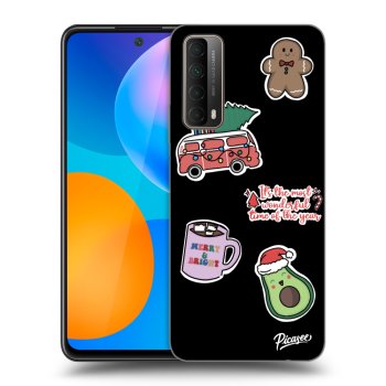 Obal pro Huawei P Smart 2021 - Christmas Stickers