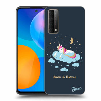 Picasee silikonový černý obal pro Huawei P Smart 2021 - Believe In Unicorns