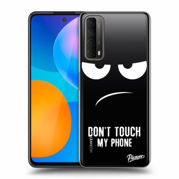 Picasee silikonový průhledný obal pro Huawei P Smart 2021 - Don't Touch My Phone