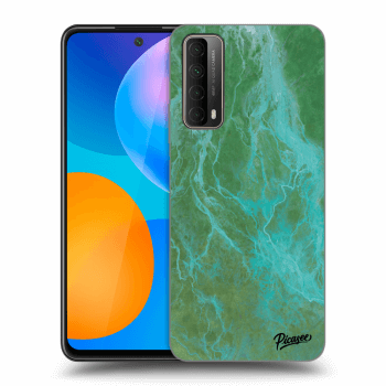 Picasee ULTIMATE CASE pro Huawei P Smart 2021 - Green marble