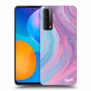 Obal pro Huawei P Smart 2021 - Pink liquid