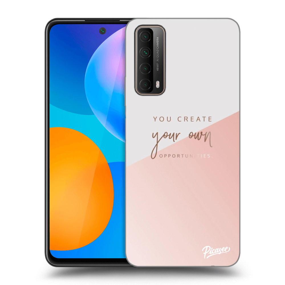 Picasee silikonový černý obal pro Huawei P Smart 2021 - You create your own opportunities