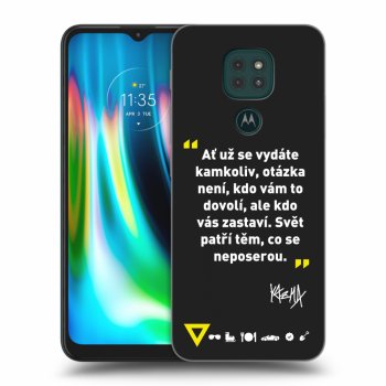 Obal pro Motorola Moto G9 Play - Kazma - SVĚT PATŘÍ TĚM, CO SE NEPOSEROU