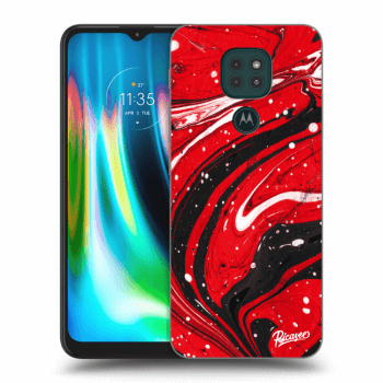 Obal pro Motorola Moto G9 Play - Red black