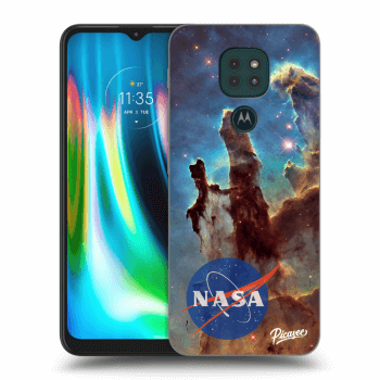 Picasee silikonový černý obal pro Motorola Moto G9 Play - Eagle Nebula
