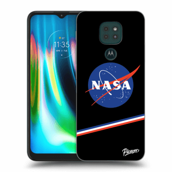 Picasee silikonový černý obal pro Motorola Moto G9 Play - NASA Original