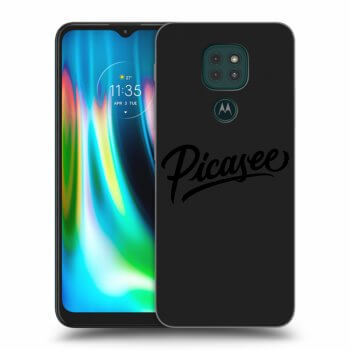Picasee silikonový černý obal pro Motorola Moto G9 Play - Picasee - black
