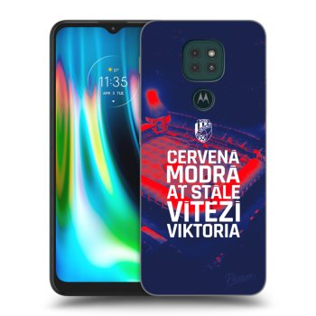Picasee silikonový černý obal pro Motorola Moto G9 Play - FC Viktoria Plzeň E