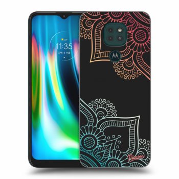 Obal pro Motorola Moto G9 Play - Flowers pattern