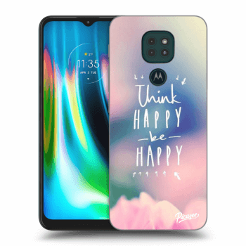 Obal pro Motorola Moto G9 Play - Think happy be happy