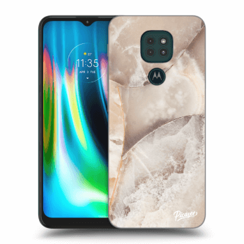 Obal pro Motorola Moto G9 Play - Cream marble