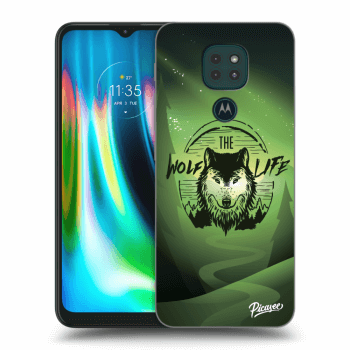 Obal pro Motorola Moto G9 Play - Wolf life