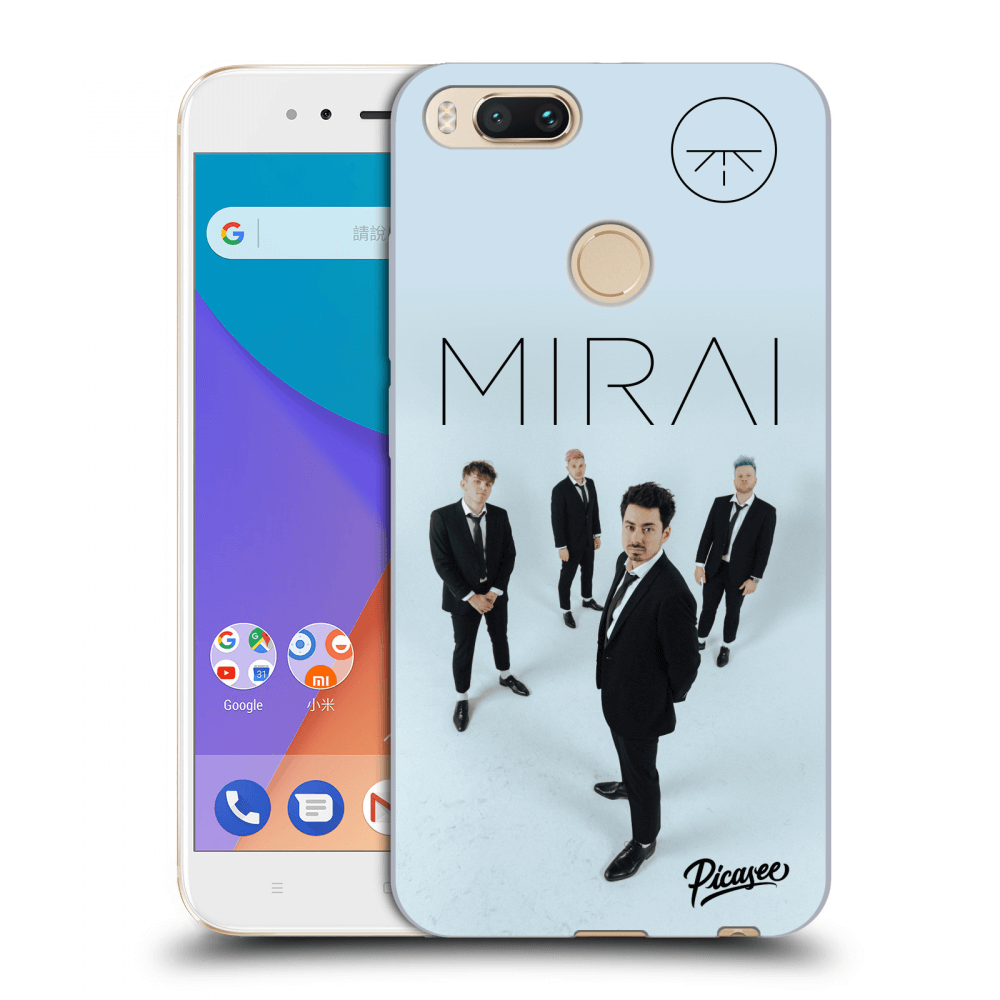 Picasee silikonový průhledný obal pro Xiaomi Mi A1 Global - Mirai - Gentleman 1