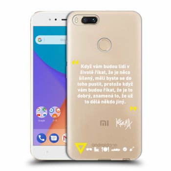 Obal pro Xiaomi Mi A1 Global - Kazma - MĚLI BYSTE SE DO TOHO PUSTIT