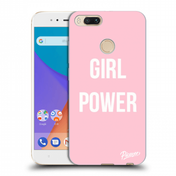 Picasee silikonový průhledný obal pro Xiaomi Mi A1 Global - Girl power