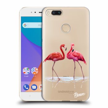Obal pro Xiaomi Mi A1 Global - Flamingos couple