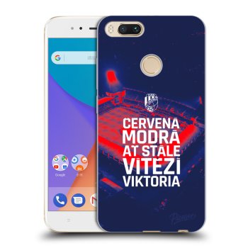Picasee silikonový průhledný obal pro Xiaomi Mi A1 Global - FC Viktoria Plzeň E