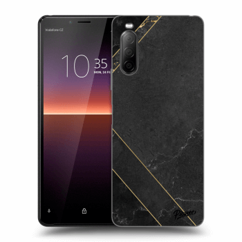 Obal pro Sony Xperia 10 II - Black tile