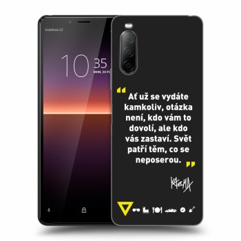 Obal pro Sony Xperia 10 II - Kazma - SVĚT PATŘÍ TĚM, CO SE NEPOSEROU