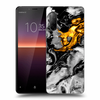 Obal pro Sony Xperia 10 II - Black Gold 2