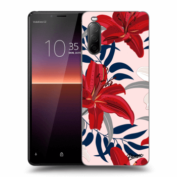 Obal pro Sony Xperia 10 II - Red Lily