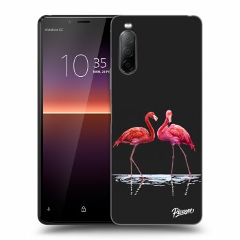 Obal pro Sony Xperia 10 II - Flamingos couple
