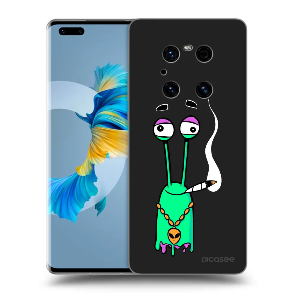 Picasee silikonový černý obal pro Huawei Mate 40 Pro - Earth - Sám doma