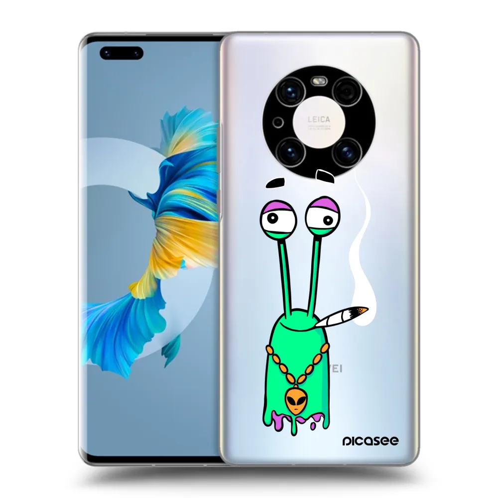 Picasee silikonový průhledný obal pro Huawei Mate 40 Pro - Earth - Sám doma