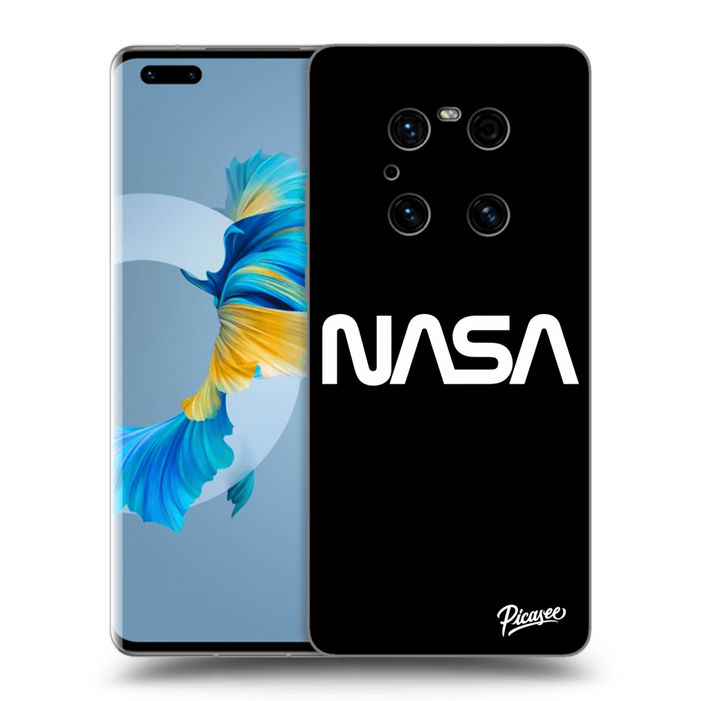 Picasee silikonový černý obal pro Huawei Mate 40 Pro - NASA Basic