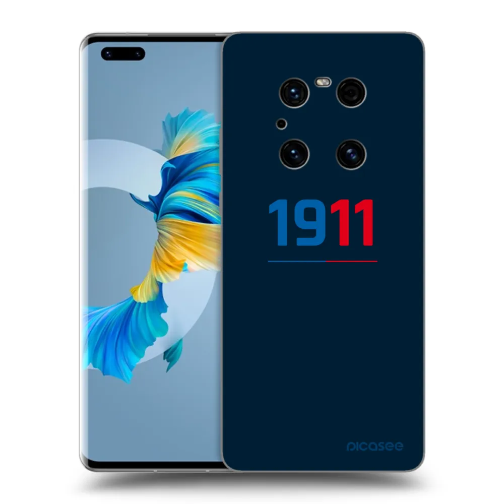 Picasee silikonový černý obal pro Huawei Mate 40 Pro - FC Viktoria Plzeň D