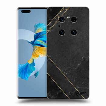 Obal pro Huawei Mate 40 Pro - Black tile