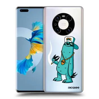 Picasee silikonový průhledný obal pro Huawei Mate 40 Pro - Earth - Je mi fajn