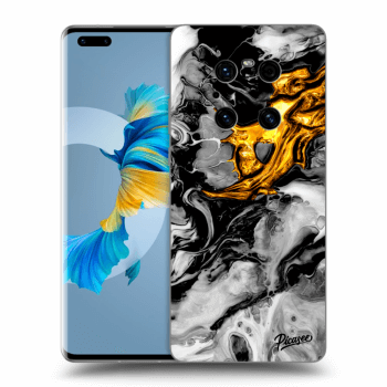 Obal pro Huawei Mate 40 Pro - Black Gold 2