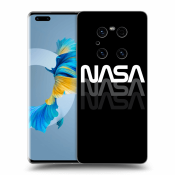 Picasee silikonový černý obal pro Huawei Mate 40 Pro - NASA Triple