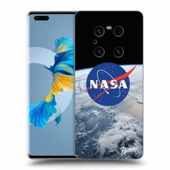 Picasee silikonový černý obal pro Huawei Mate 40 Pro - Nasa Earth