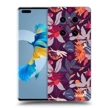 Obal pro Huawei Mate 40 Pro - Purple Leaf