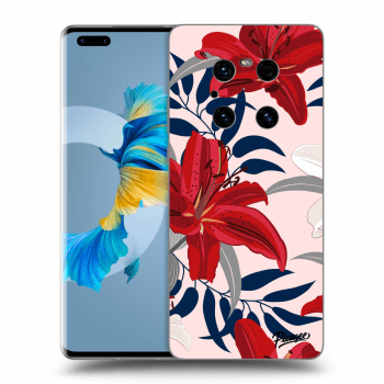 Obal pro Huawei Mate 40 Pro - Red Lily