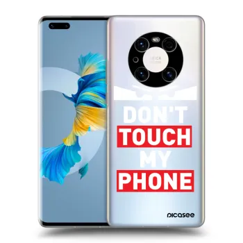 Picasee silikonový průhledný obal pro Huawei Mate 40 Pro - Shadow Eye - Transparent