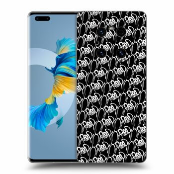 Obal pro Huawei Mate 40 Pro - Separ - White On Black 2