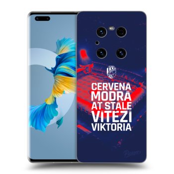 Picasee silikonový černý obal pro Huawei Mate 40 Pro - FC Viktoria Plzeň E