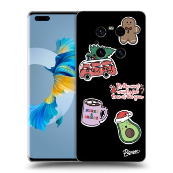 Obal pro Huawei Mate 40 Pro - Christmas Stickers