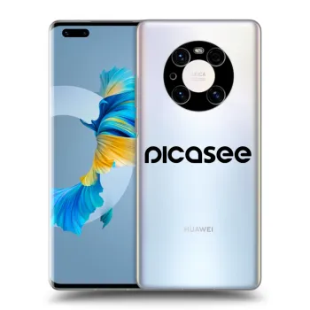 Picasee silikonový průhledný obal pro Huawei Mate 40 Pro - Picasee - new logo - black