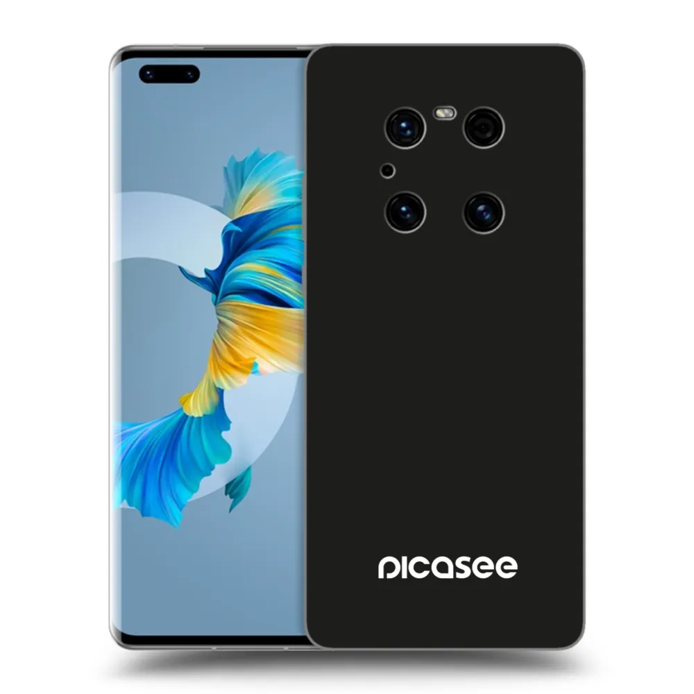 Picasee silikonový černý obal pro Huawei Mate 40 Pro - Picasee