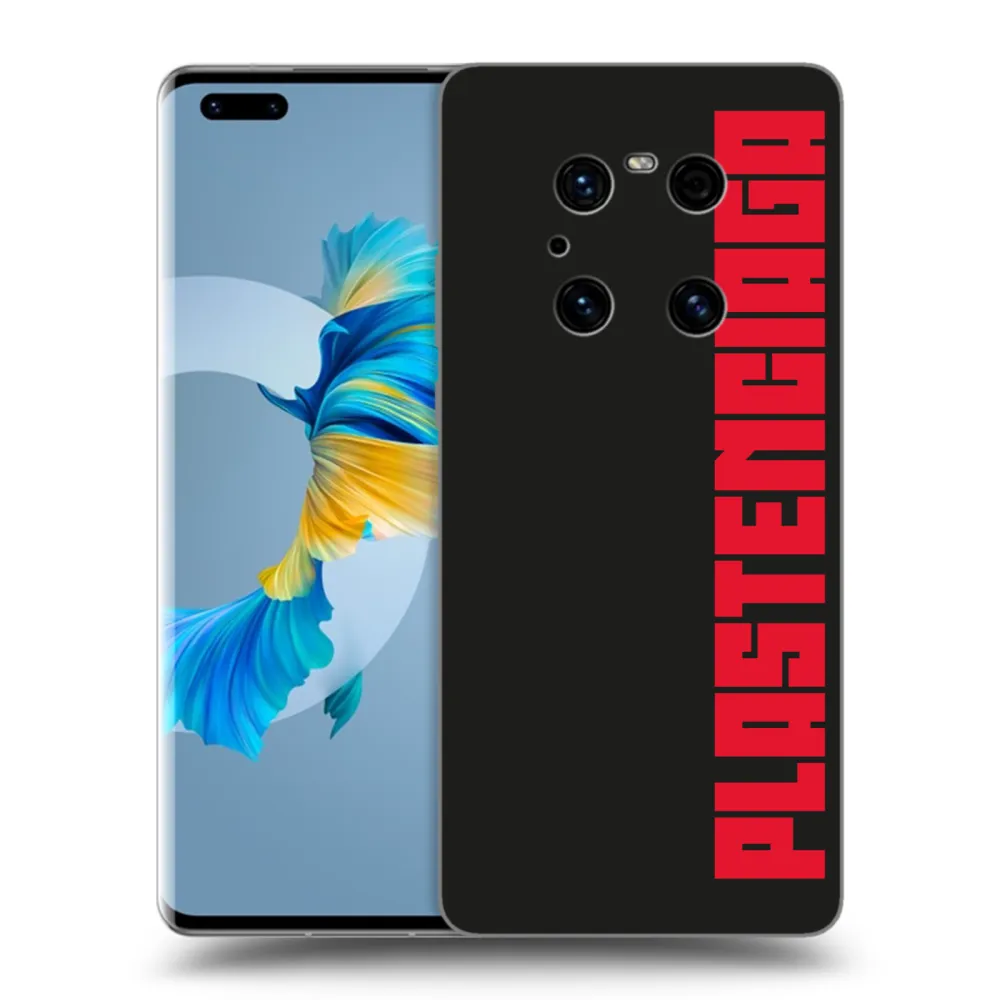 Picasee silikonový černý obal pro Huawei Mate 40 Pro - Plastenciaga