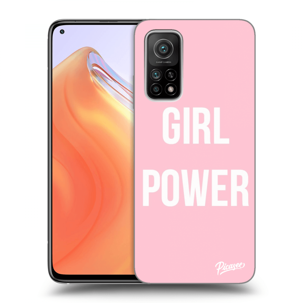 Picasee silikonový černý obal pro Xiaomi Mi 10T - Girl power