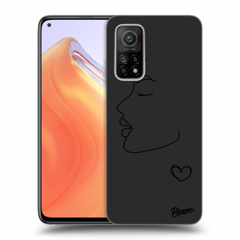 Picasee silikonový černý obal pro Xiaomi Mi 10T - Couple girl
