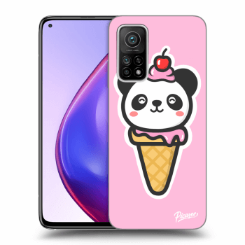 Picasee silikonový černý obal pro Xiaomi Mi 10T Pro - Ice Cream Panda